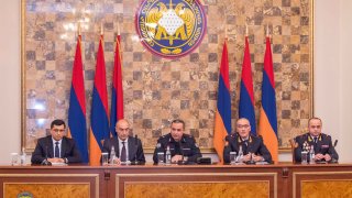 Artur Poghosyan, Chairman of the RA Investigative Committee Introduced Newly Appointed Deputies Chairman to Committee  Staff (photos)